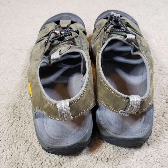 KEEN Newport Leather Hiking Sandals for Men 14M Waterproof Green - Picture 9 of 11